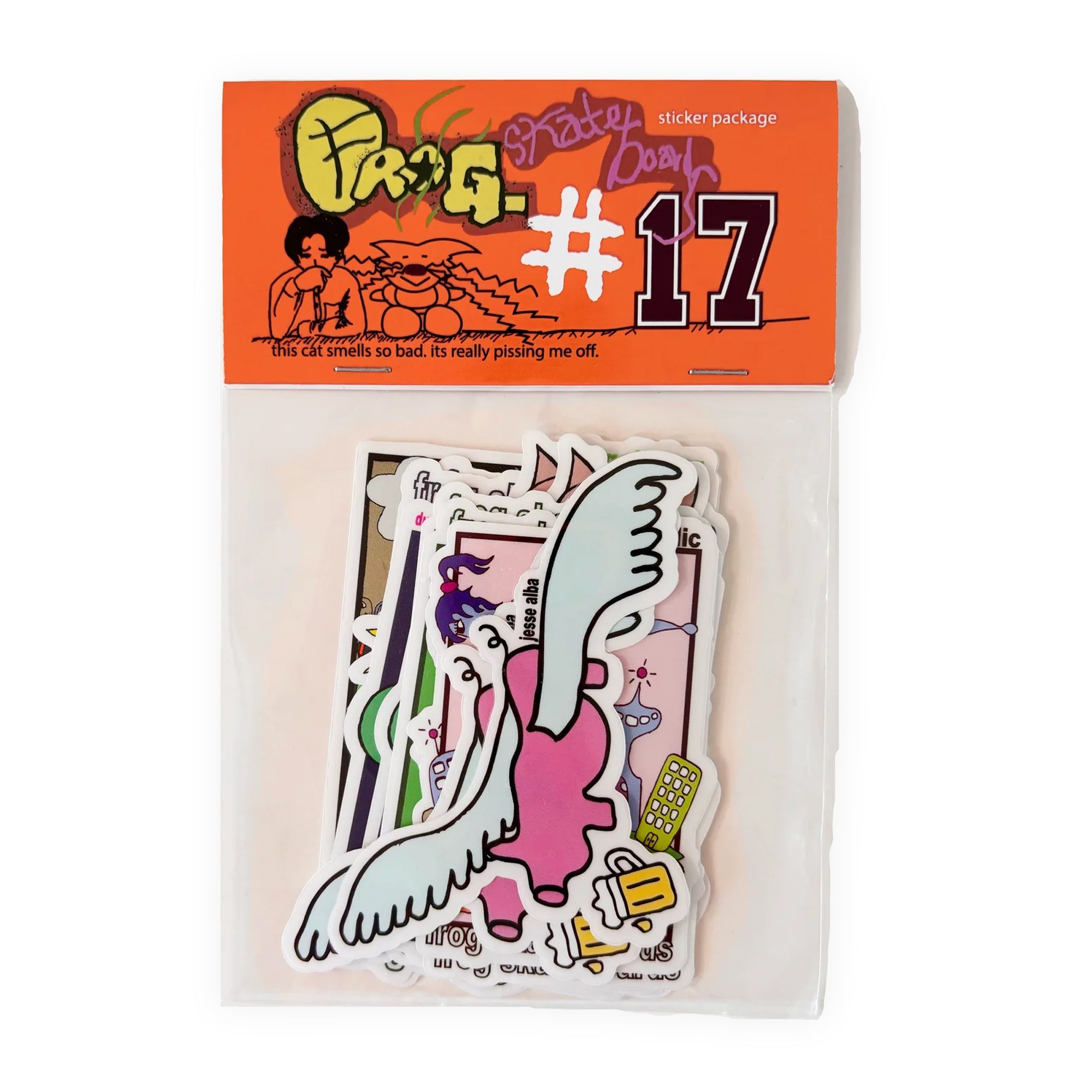 Frog Skateboards Sticker Pack #17