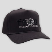 Frog Skateboards Trash Talk Hat - Vintage Black