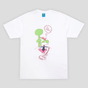 Frog Skateboards Snoozer Tee - White