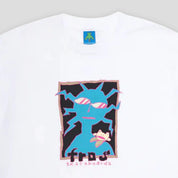 Frog Skateboards Shoulder Frog Tee - White