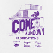 Come Sundown Fabrications Tee - White