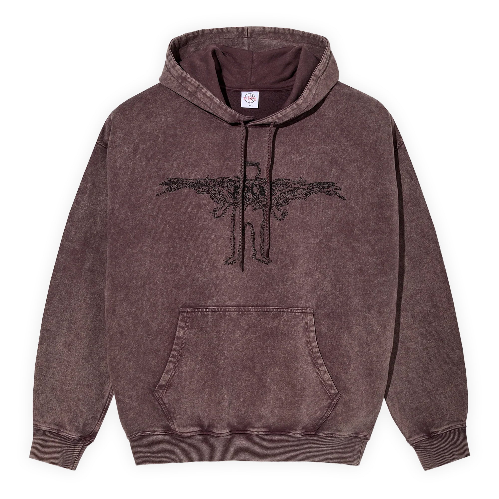 Polar Skate Co. Acid Frank Soul Hoodie - Bordeaux
