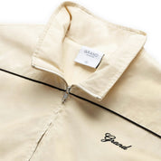 Grand Collection Harrington Jacket With Piping - Cream