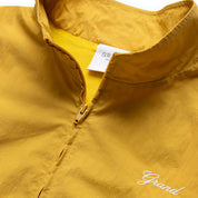 Grand Collection Cotton / Nylon Track Jacket - Deep Yellow