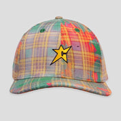 Carpet Company C Star Plaid Hat - Green