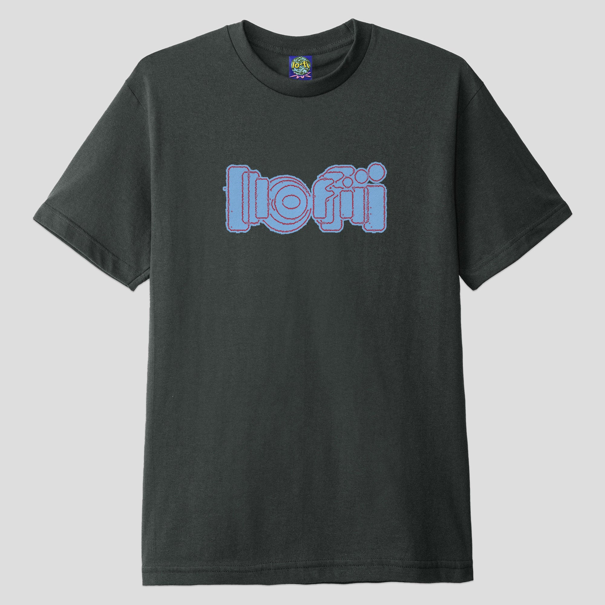 Lo-Fi Accelerate Tee - Charcoal