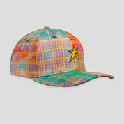 Carpet Company C Star Plaid Hat - Green