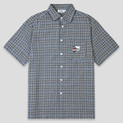 Come Sundown Hole in the Head Shirt - Grey / Blue