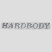 Hardbody 32" Decal Sticker - White