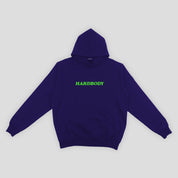 Hardbody Classic Logo Hoodie - Navy / Neon