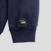 Hardbody Classic Logo Hoodie - Navy / Neon