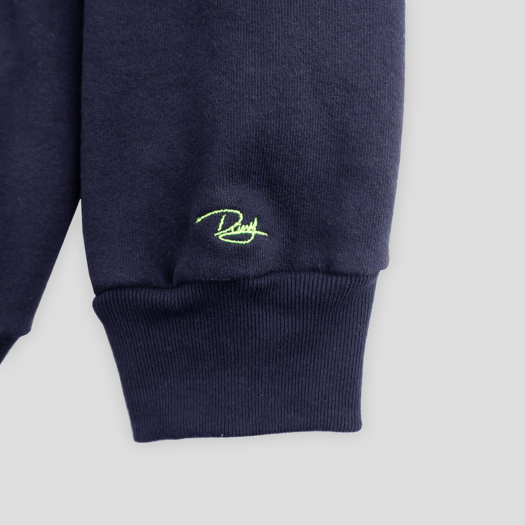 Hardbody Classic Logo Hoodie - Navy / Neon