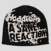Hoddle Reverseable Sane Reaction Beanie - Black