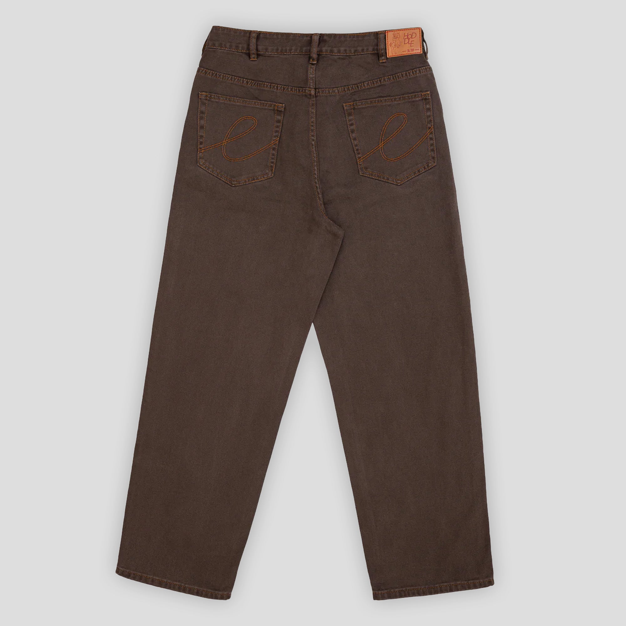 HODLE Denim ブラウン ホドルデニム サイズ34 Hoddle 12 Ounce Denim