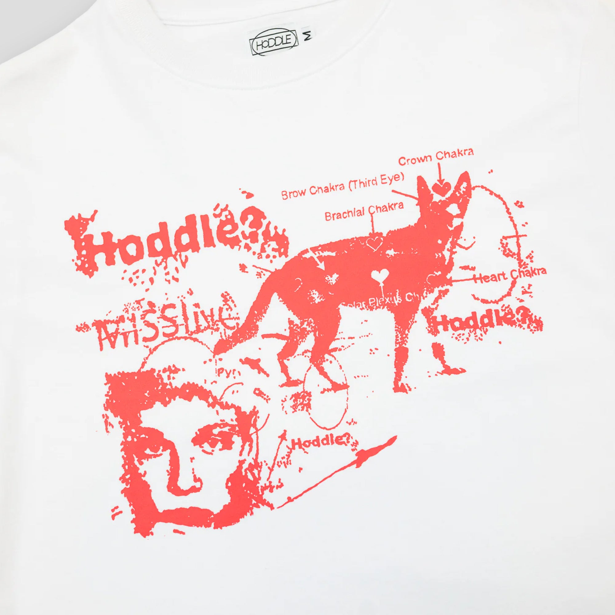Hoddle Third Eye Tee - White