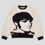 Hoddle Star Sane Reaction Knit - White / Black