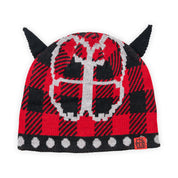 Hoddle Butterfly Horn Beanie - Red