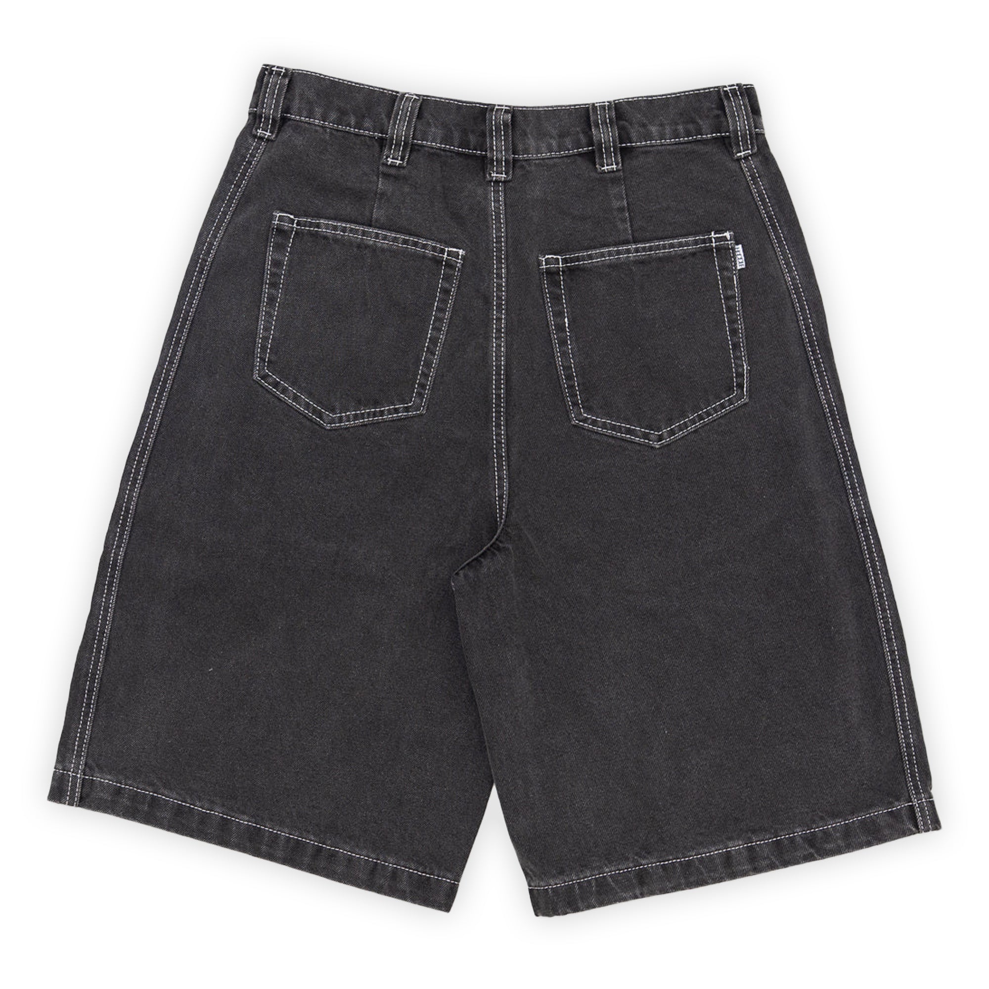 Hoddle Denim Bermuda Short - Washed Black