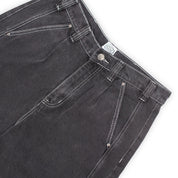Hoddle Denim Bermuda Short - Washed Black