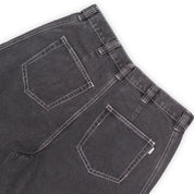 Hoddle Denim Bermuda Short - Washed Black