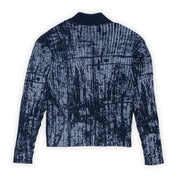 Hoddle Fracture Ribbed Pullover - Blue