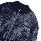 Hoddle Fracture Ribbed Pullover - Blue