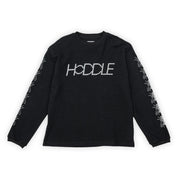 Hoddle Long Sleeve Waffle Knit - Black