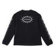 Hoddle Long Sleeve Waffle Knit - Black