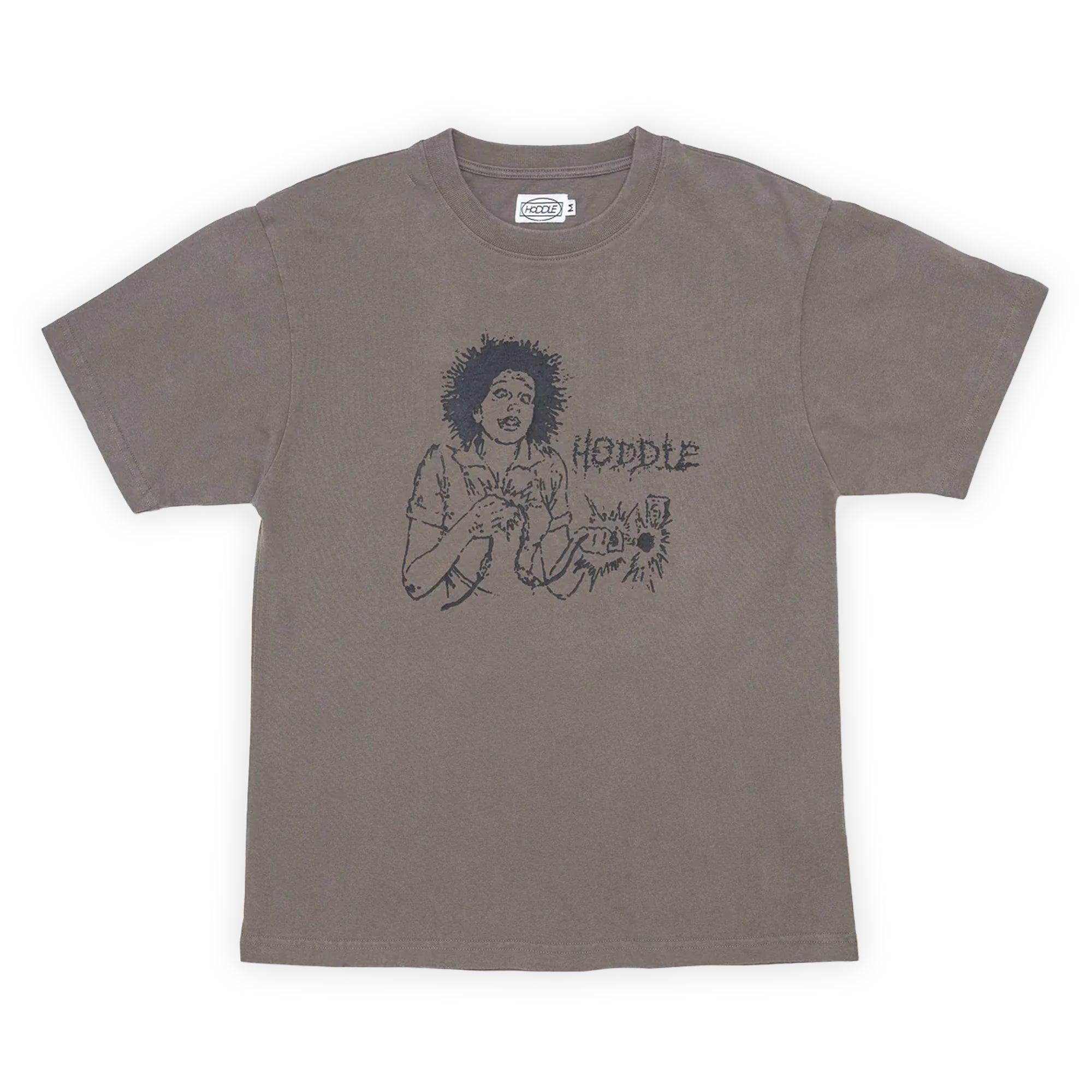 Hoddle Shock Tee - Faded Black