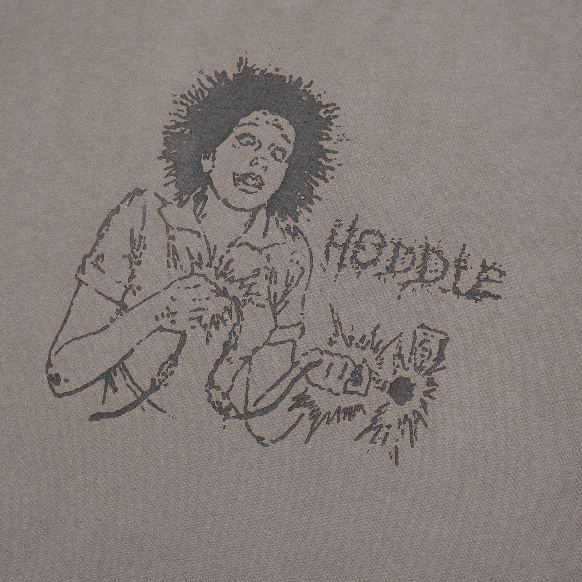 Hoddle Shock Tee - Faded Black