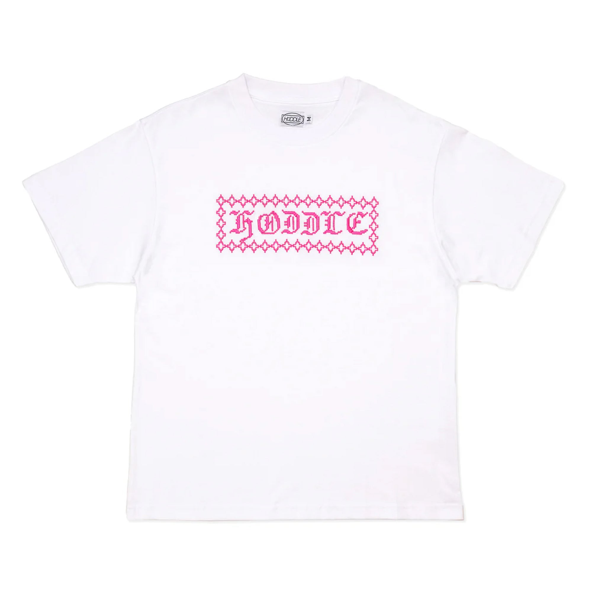 Hoddle Stitch Logo Tee - White