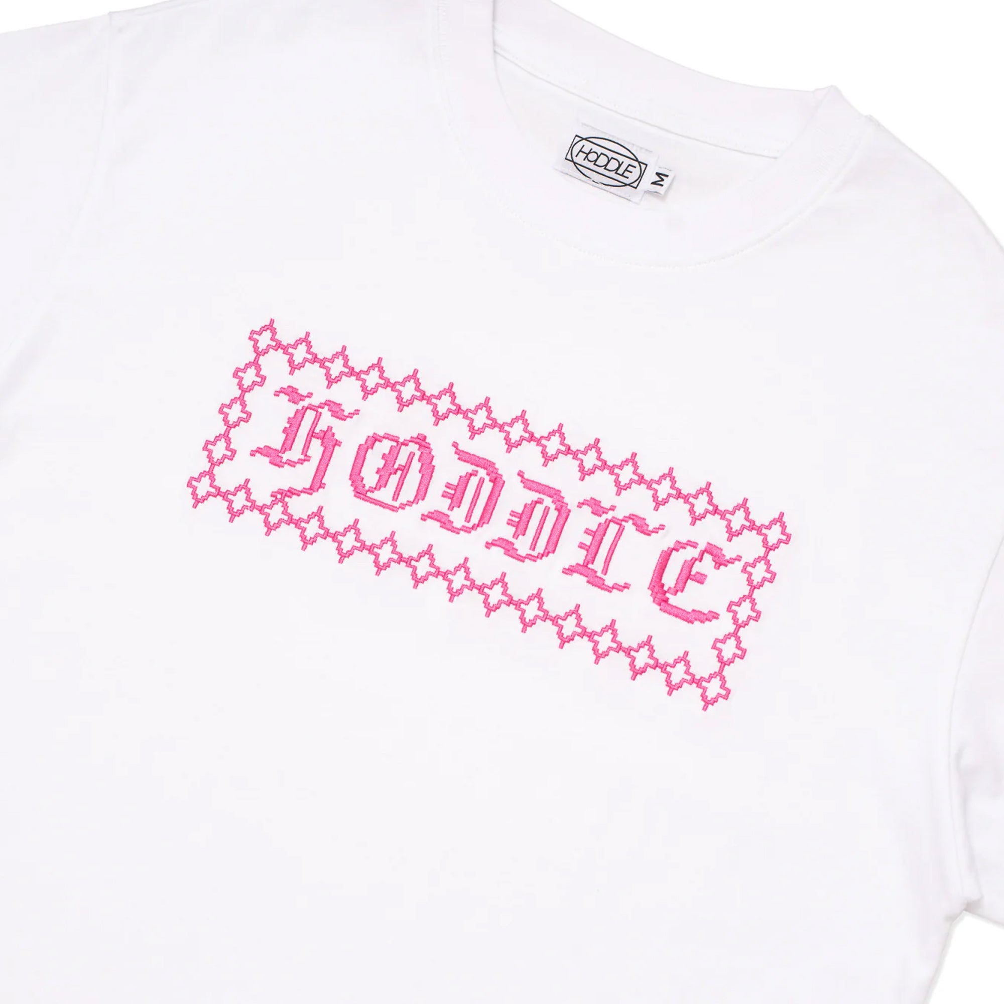 Hoddle Stitch Logo Tee - White – Pass~Port