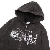 Hoddle LG Hill Hood - Black Wash