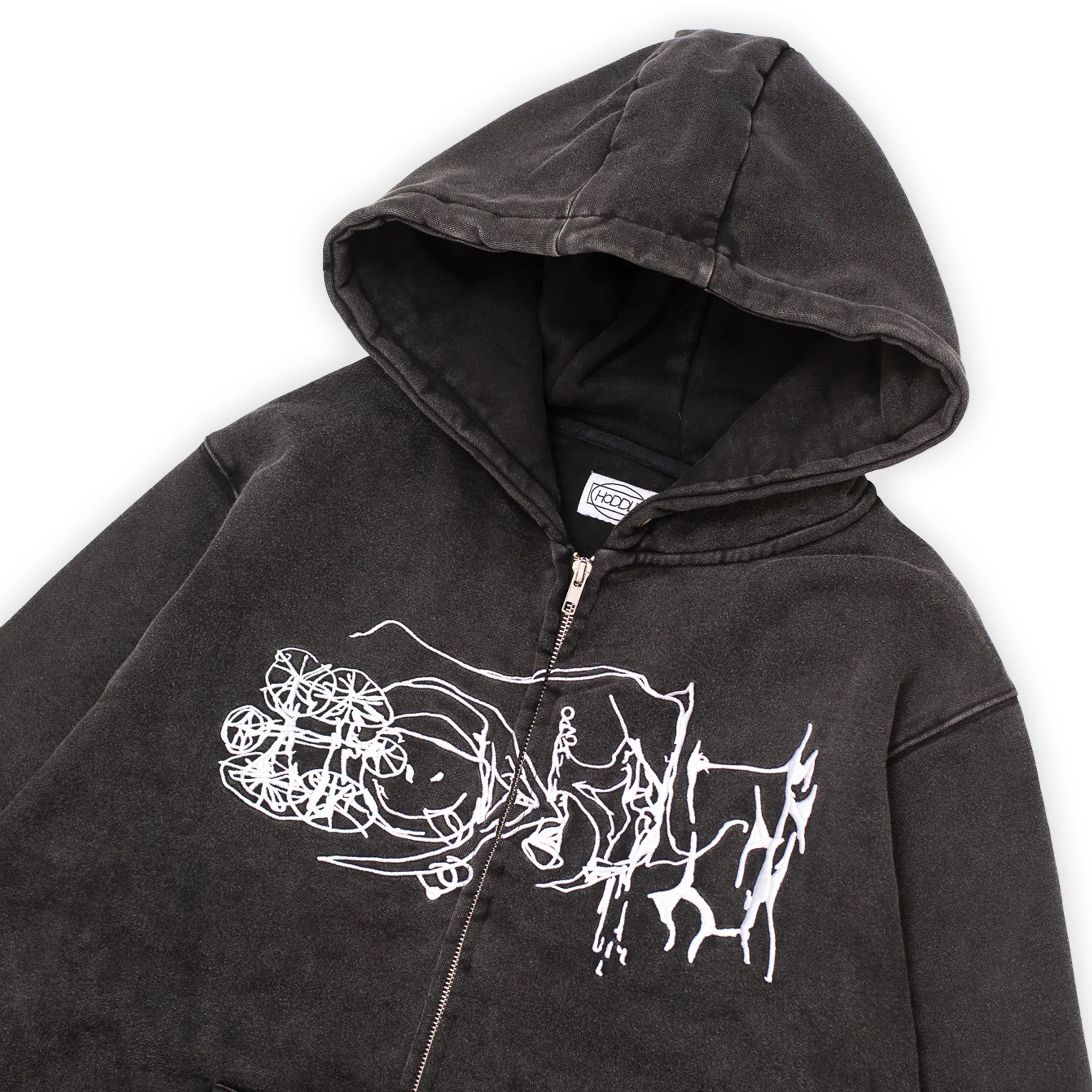 Hoddle LG Hill Hood - Black Wash