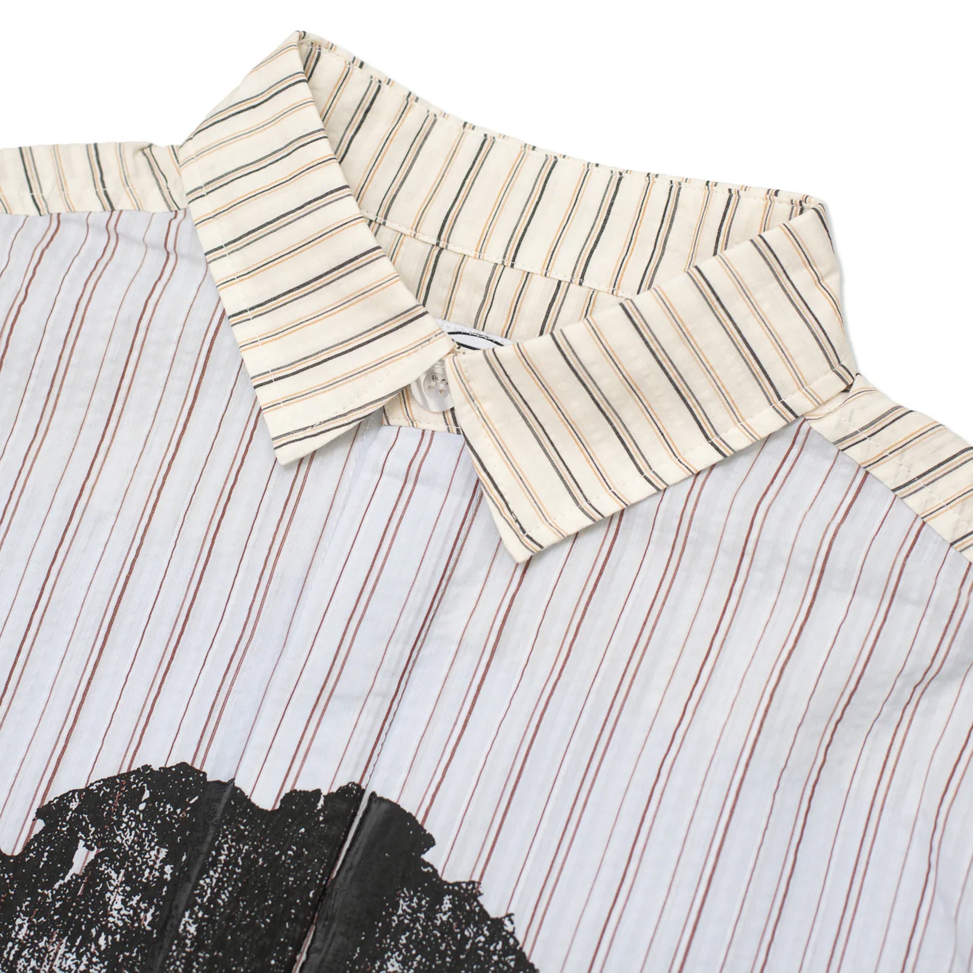 Hoddle Merch Shirt - Stripe Seer Sucker