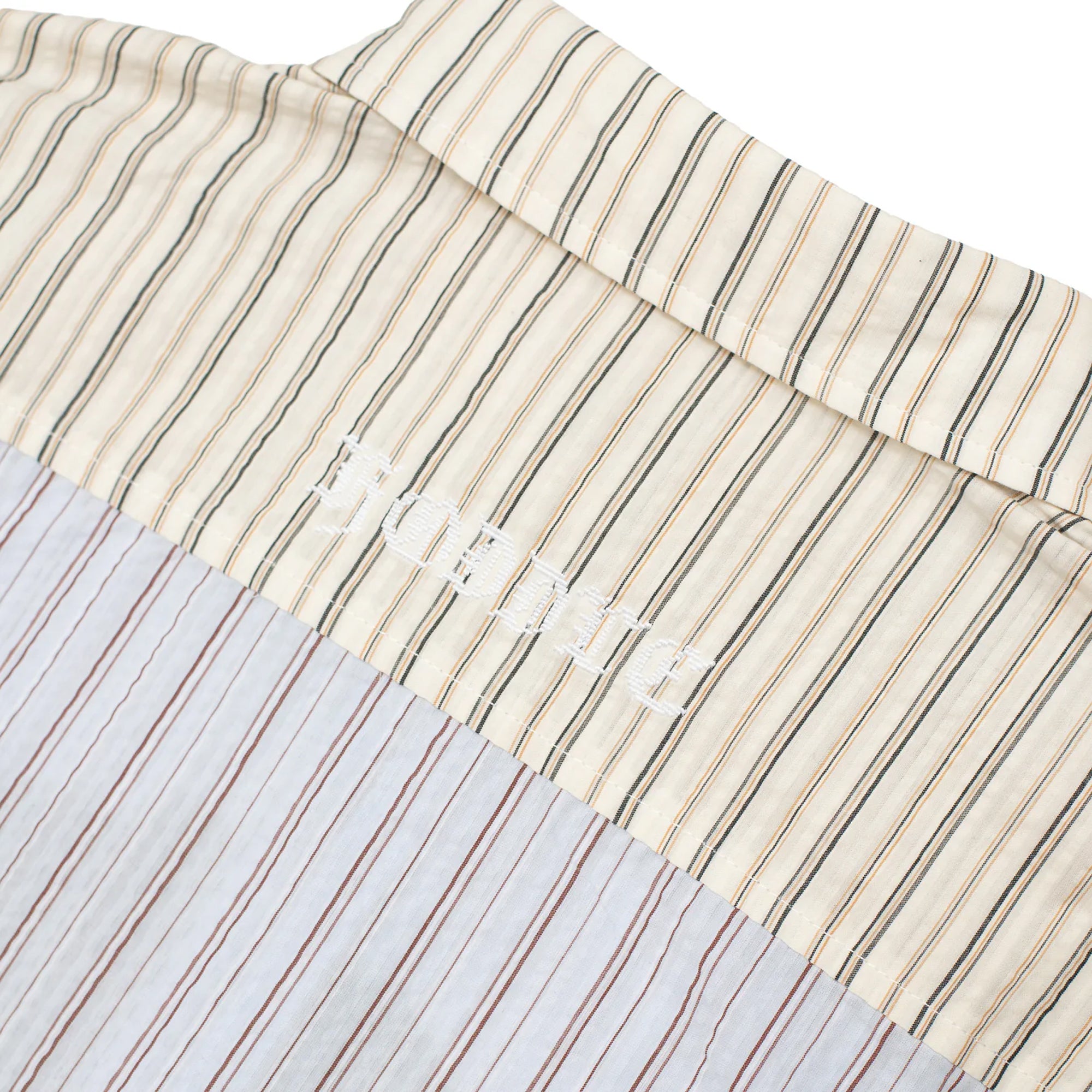 Hoddle Merch Shirt - Stripe Seer Sucker