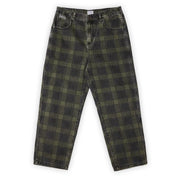 Hoddle Ranger Jean - Green Plaid