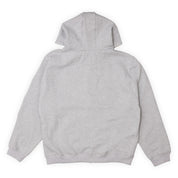 Hoddle Arch Logo Zip Up Hood - Grey