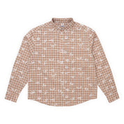 Hoddle Splatter Shirt - Brown