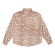 Hoddle Splatter Shirt - Brown