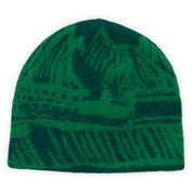 Hoddle Mohair Landscape Beanie - Green