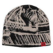 Hoddle Mohair Landscape Beanie - Black