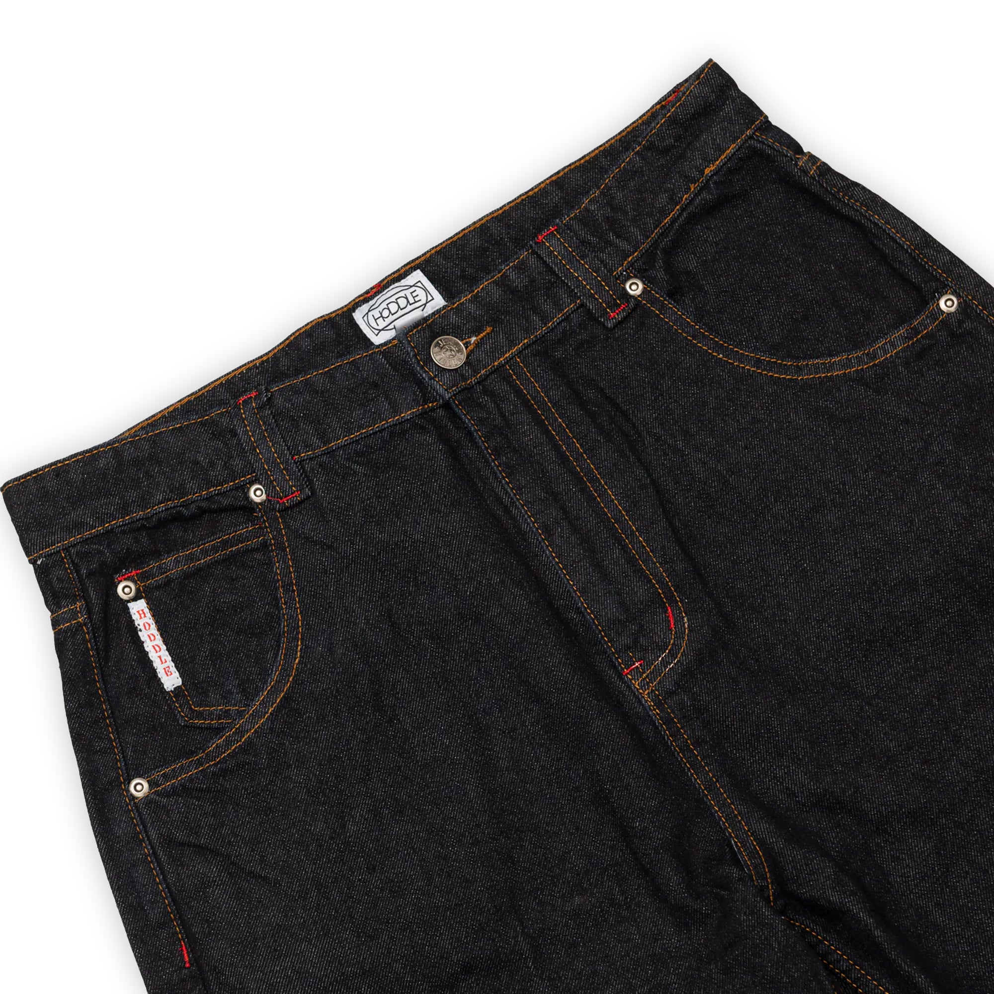 Hoddle Routine Straight Cut Jeans - Raw Indigo