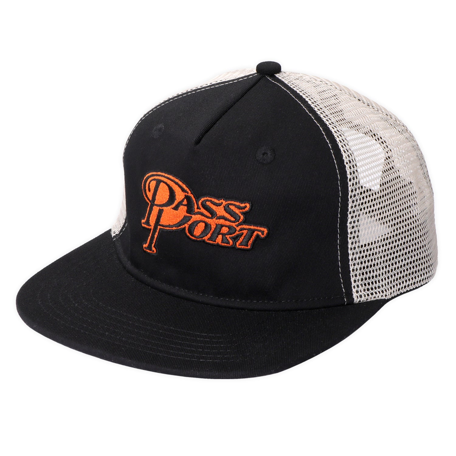 Pass~Port Miniumum Output Workers Trucker - Black