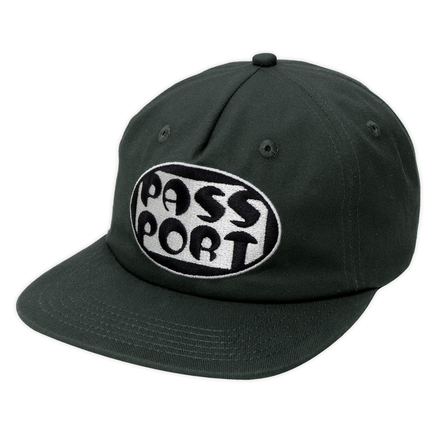 Pass~Port Rounded Workers Cap - Seaweed Green
