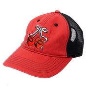 Pass~Port Cherries Leagues Trucker - Washed Red