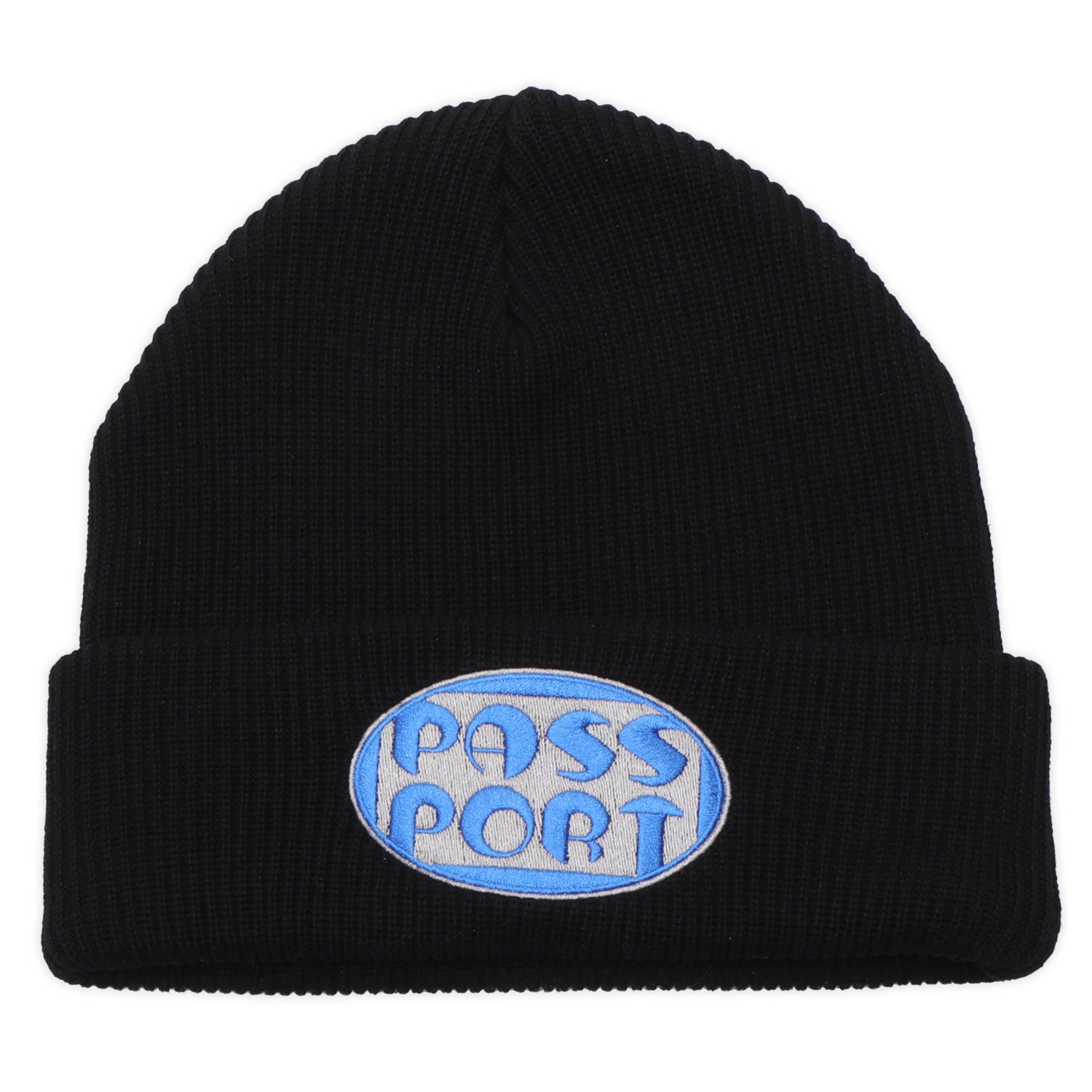 Pass~Port Rounded Beanie - Black