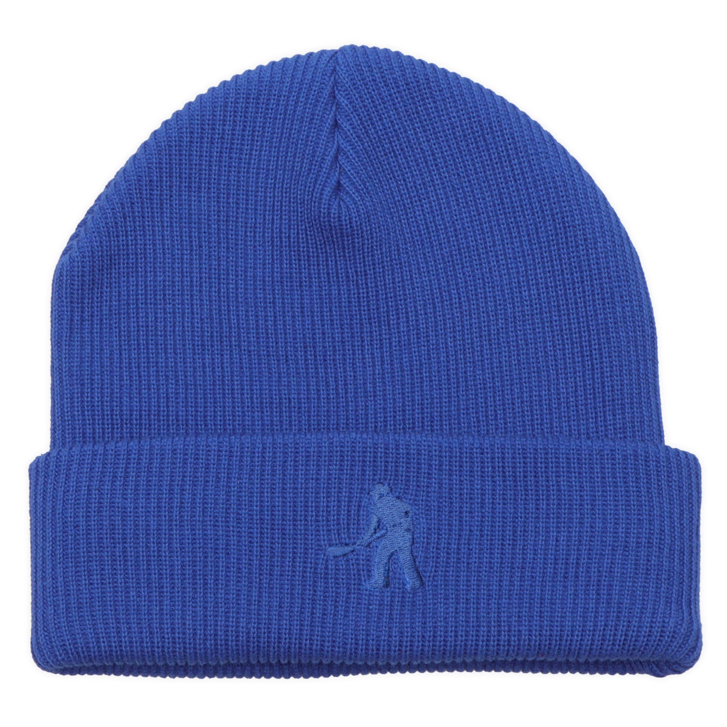 Pass~Port Solid Cotton Beanie - Royal Blue