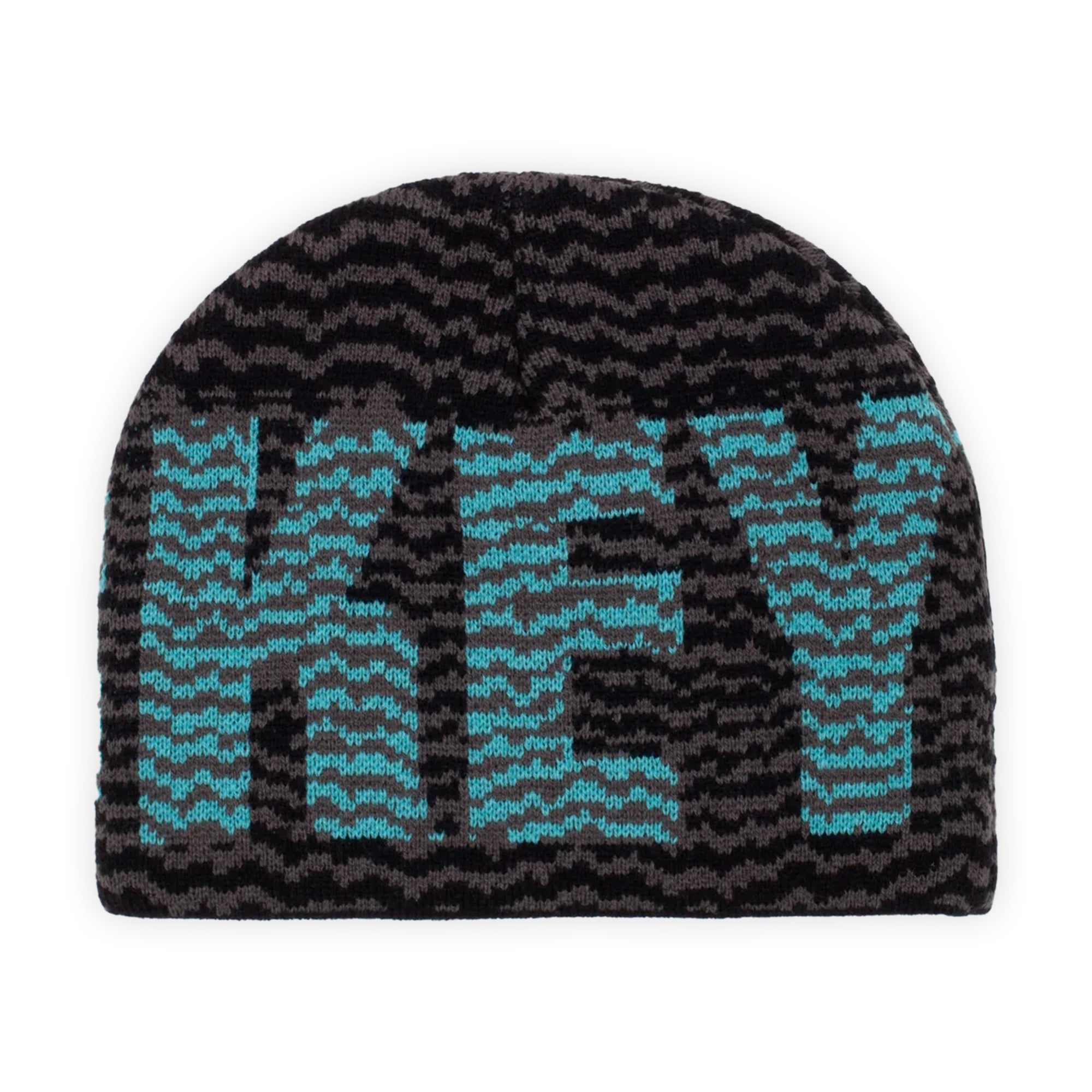 Hockey Zig Zag Skully Beanie - Black