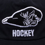 Hockey Broken Hat - Black